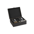 Подарунковий набір для чоловіків Moltis Relax Whisky Stones - Quadro 8 штук каміння DQS-1001