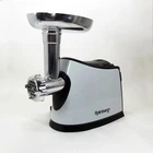 М'ясорубка електрична Rainberg RB-674 3000W з реверсом та соковижималкою, 3 решітки 3/5/7 мм, насадки для ковбас та кеббе, металевий шнек, продуктивність 1.5 кг/хв, електром'ясорубка