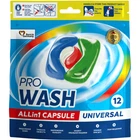 Капсулы для стирки Pro Wash All in 1 Universal 12 шт. (4823128001980) (344452)