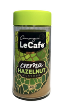 Кофе растворимый Le Cafe Crema Hazelnut 75г