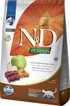 Сухой корм для кошек Farmina N&D Grain Free Pumpkin Venison & Apple Adult Cat с олениной, яблоком и тыквой