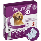Ceva Вектра 3D Vectra 3D капли для собак от кліщів і бліх 25,1-40 кг, 3x4,7 мл (179800)