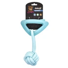 Іграшки для собак AnimAll GrizZzly Baby АнімАлл Грізлі Бейбі Іграшка для собак Акула з канатом, 15,8х10,2х2,8 см, м'ятна (176532)