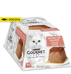 Влажный корм Gourmet Revelations Мусс с лососем и соусом 57 г
