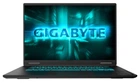 Ноутбук GIGABYTE Gaming A16 (5VHP3EE893SH), AMD Ryzen 7 170 / 16" / 165 Гц / RAM 16 ГБ DDR5 / SSD 512 ГБ / RTX 5060 / Radeon 680M / Windows 11 Home / Чорний