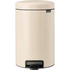 Бак для мусора с педалью Brabantia NewIcon Pedal Bin 12 л бежевый 149924 (00801132)