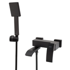 Смеситель для ванны с коротким изливом Koer KB-41007-05 (Цвет черный) (KR3455)