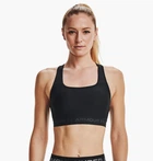 Спортивний топ жіночий Under Armour Crossback Mid Bra Black L Чорний 1361034-001