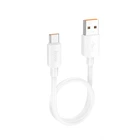 Кабель Hoco Type-C Hyper charging data cable X96 |0.25M, 100W/6A| White
