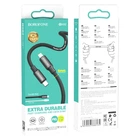 Кабель USB Borofone BX82 Extra Durable 20W PD Type C to Lightning 3A 1m Черный