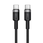 Кабель ACEFAST USB-C to USB-C алюминиевый alloy charging data cable C22-03 |1.2m, 60W/3A| Black