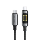 Кабель ACEFAST USB-C to USB-C fantasy color series braided Charging data cable C21-03 |1.2m, 60W/3A| Black