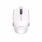 Беспроводная мышь Fantech W190 Silent Click 1600DPI белая для дома и офиса легкая эргономичная