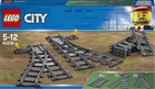 Конструктор LEGO City Залізничні стрілки 8 деталей (60238)