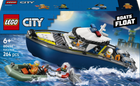 Конструктор LEGO City Погоня на полицейском катере 264 элемента (60456)