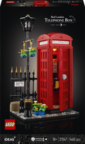 Конструктор LEGO Ideas Червона лондонська телефонна будка 1460 деталей (21347)
