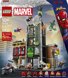 Конструктор LEGO Marvel Человек-паук и Оскорп 808 деталей (76324)