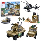 Конструктор военный, транспорт, фигурки, 744 дет., M38-B1254
