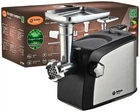 М'ясорубка електрична BITEK BT-3700 4200W з реверсом, 3 сітки для фаршу, насадки для ковбас і кеббе, насадки для овочів, соковитискач, потужна м'ясорубка з нержавіючим шнеком