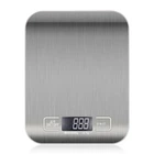 Кухонні електронні ваги DSP KD-7012, до 5 кг, точність 1 г, металева платформа, LCD дисплей з підсвіткою, сенсорне керування, функція тара, цифрові кухонні ваги.