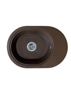 Кухонная мойка Adamant Ovale 610x420x180 коричневый 639223