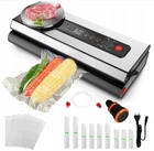 Вакууматор RUHHY 22533 с весами, 120Вт, 9 рулонов, -80 кПа, резак, Dry/Moist