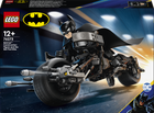 Zestaw klocków LEGO DC Batman Figurka Batmana i batcykl 713 elementów (76273)