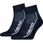 Носки Head ALL SPORTS PERFORMANCE QUARTER 2P темно-синие (2 пары) 43-46 701229022-003