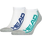 Носки Head PERFORMANCE SNEAKER 2P UNISEX бело-серые (2 пары) 43-46 791018001-003