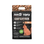Наполнители AnimAll Tofu Соевый наполнитель с ароматом персика 6 л (67002)