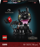 Конструктор LEGO Icons Как приручить дракона: Беззубик 784 элемента (10375)