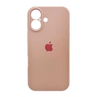 Защитный чехол-накладка Silicone Full Case AA Camera Protect для Apple iPhone 17 Pink Sand (FullAAi17-15)