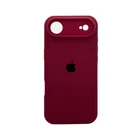 Защитный чехол-накладка Silicone Full Case AA Camera Protect для Apple iPhone 17 Air Maroon (FullAAi17A-35)