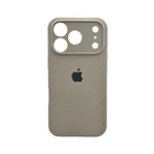 Защитный чехол-накладка Silicone Full Case AA Camera Protect для Apple iPhone 17 Pro Antique White (FullAAi17P-9)