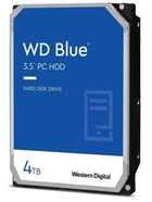 Жесткий диск 3.5" 4Tb Western Digital Blue, SATA3, 256 Мб, 5400 об/мин (WD40EZAX)