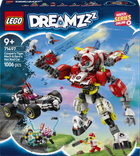 Конструктор LEGO DREAMZzzzz Робот-тигр Купера и Хот-род авто Зеро 1006 элементов (71497)