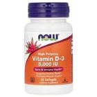 Вітаміни і мінерали Now Foods Vitamin D-3 5000 IU 30 капсул