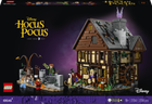 Конструктор LEGO Ideas Disney Фокус-покус Коттедж сестер Сандерсон 2316 деталей (21341)