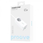 Сетевой фильтр Proove Power Strip PD-02 65W (2 Type-C + 1USB) white