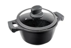 Каструля з антипригарним покриттям і кришкою Vinzer Nitro Induction Line 20 см, 2.5 л (50457)