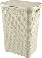Корзина для белья пластиковая Curver Natural Style 60 л (00707) Кремовый