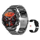 Наручний розумний годинник Modfit Tactic Blaze Black Steel + ремінець в подарунок тактичний