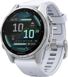 Спортивний годинник Garmin Fenix 8 43mm AMOLED Silver with Whitestone Silicone Band (010-02903-00)