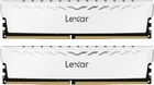 Пам'ять для настільних комп'ютерів Lexar 32 GB (2x16GB) DDR4 3600 MHz Thor White (LD4BU016G-R3600GDWG)