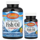 Риб'ячий жир Carlson (Fish oil) 700 мг 120+30 капсул зі смаком апельсину (CAR-01644)