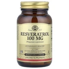 Натуральна добавка Solgar Resveratrol 100 мг 60 капсул