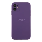 Чохол Silicone Case Square Full Camera для iPhone 11 34.Purple