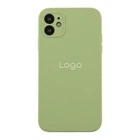 Чохол Silicone Case Square Full Camera для iPhone 11 01.Mint