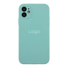 Чохол Silicone Case Square Full Camera для iPhone 11 21.Sea Blue