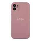 Чохол Silicone Case Square Full Camera для iPhone 11 68.Blackcurrant